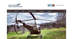 Desktop Screenshot of falconhelicopters.com